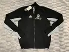 NWT MSRP $100 Adidas M VRCT Varsity Bomber Jacket Men’s - FP8390 Size XS
