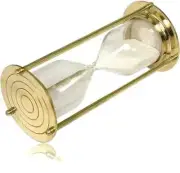 Hourglass Brass Nautical Maritime Hour Glass Vintage Sand Timer