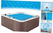 Spa and Hot Tub Cover- 16-mil Hot Tub Thermal Blanket- Square Hot Tub