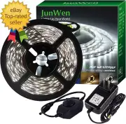20FT White LED Strip Lights, Dimmable 6000K 360Leds, Rope Strip Lights