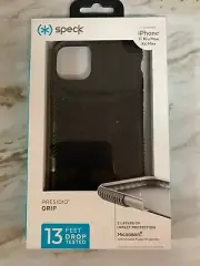 Speck Products Presidio Grip iPhone 11 Pro Max / XS Max Case, Black / Black