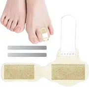Lueear Broken Toe Support - Breathable Broken Toe Wraps | Cushioned Toe Corrector, Toe Straighteners for Curled Toes, Bent Toes, Toe Discomfort