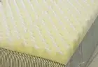 4 inch Foam Twin Bed Pad Mattress Egg Crate Overlay Topper 72 L X 34 W X 4 Soft