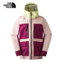 在飛比找PChome24h購物優惠-The North Face北面女款粉色防水透氣防潑水可調節