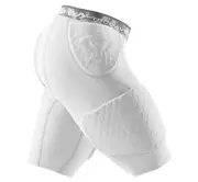 McDavid HEX® Short w Contoured Wrap-around Thigh, White XL NEW!!
