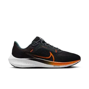 【NIKE 耐吉】慢跑鞋 男鞋 運動鞋 緩震 小飛馬 AIR ZOOM PEGASUS 40 黑橘 FQ8723-010