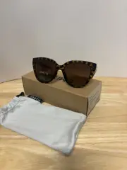Smith Optics Era Cateye Sunglass Vintage Tortoise Gold Polarized Brown Gradient