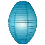 Turquoise Kawaii Paper Lantern