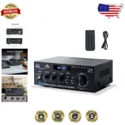 Dual Channel 400W Bluetooth Audio Receiver with Multiple Inputs & Karaoke Fun