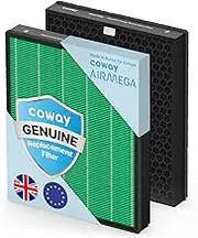 COWAY Air Purifier Replacement Filter Set for Airmega 400 (AP-2015F) | Max2 Green Filter Set (2 Filters) - Activated Carbon Filter & GreenHEPA Filter