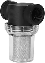 LALAFINA Water Filter Inline Strainer with Grit Mesh Screen for Rv Water Pump Compact Design for Easy Installation and Storage for Rv Water Tanks