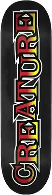 Creature Skateboards "Long Logo LG" Hard Rock Maple 8.375″ X 32″