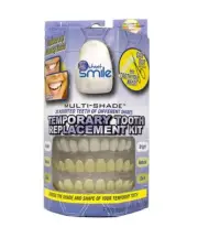 MULTI SHADE TOOTH REPLACEMENT KIT easy replace missing tooth LASTS FOR YEARS new