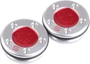 NA 2pcs Red Clover Golf Custom Weights for Titleist Scotty Cameron Newport Studio California Putters (2x5g)