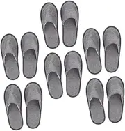 Reusable Slippers for Men Women Compact Folding Travel-friendly Non-slip Home Guest Shoes