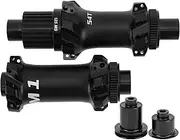 Mountain Bike Hubs ZTTO M1 Straight Pull Aluminum Alloy 28 Hole 54T Hubs MS Core for Cycling Enthusiasts Black
