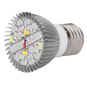 LED Grow Light Bulb Full Spectrum 28 LED E27 Socket Plant Light Bulb For Indo