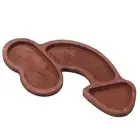 Aperitif Board C Type BPA Free Odorless Walnut 3 Large Cheese Serving Platter JY