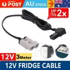 2x 3M Car Engel Fridge 12V Cord Power Lead 50A Anderson Plug Fridge Cable