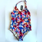 Vilebrequin Girls Youth 12 One Piece Swim Suit Gelly Floral Print Suit NWT Beach