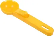 Mikinona Effortless Melon Baller Spoon Ice Cream Scoop Reusable Plastic Yogurt Spoon Food Scooper for Fruit Kitchen Gadget