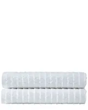 Ozan Premium Home Azure Collection 2pc Bath Towel Set