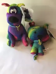 Brand New 8”,& 7" Scooby-Doo Dog Chibi & Scooby Set