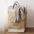 Collapsible Fabric Laundry Basket Dirty Clothing Orgnizer Household