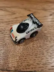 Takara Choro Q Peugeot 905 Racing Penny Racer Pullback Car White No.29 4.5cm
