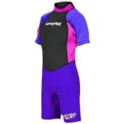 Hyperflex Acess Child's Backzip Springsuit, Purple