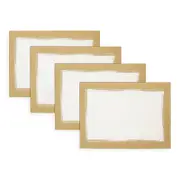 Villeroy & Boch Metallic Brushstroke Placemats, Set of 4