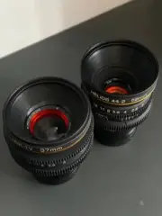 Canon EF Helios 44 58mm Mir 1v 37mm ANAMORPHIC Amber Rehouse Cine lens BTF