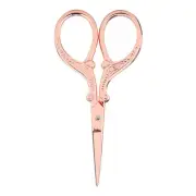 Cross Stitch Antique Sewing Shears Embroidery Small Scissor (Rose Gold)