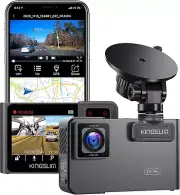 D1 Pro 2K Dash Cam Front and inside with Wi-Fi GPS - 2K/1080P Dual Car Camera Dr