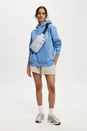 [Body] Body - Plush Essential Gym Short - Sesame marle M SESAME MARLE