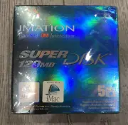 Imation Super 120 MB 3.5" Floppy Disk Mac OS IMac New NIB Sealed