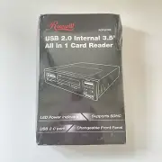 Rosewill 2.0 Internal 3.5" All In One Card Reader - RCR IC002 BRAND NEW