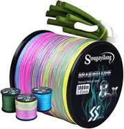 LLEIIshen 300M 500M 1000M 6 Colors Strong PE Fishing Line 8+X Strands Braided Fishing Line Multifilament Durable Fishing Line/2010