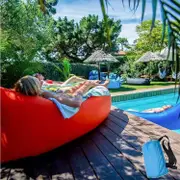 Inflatable Air Sofa Lounger Lazy Couch in Portable Bag
