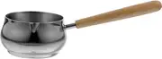 HOLIDYOYO Handheld Stainless Steel Measuring Cup with Long Handle for Milk and Espresso Heat Resistant for Coffee Lovers for Latte Art and Precise Measurements
