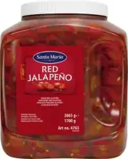 Red hot peppers-Jalapeno, slices, 3.065 / 1.700 kg (1 pc.)