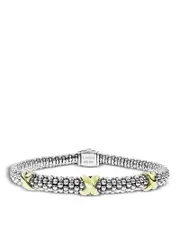 Lagos 18K Gold & Sterling Silver Embrace Rope Bracelet