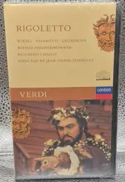 VERDI: Rigoletto -Pavarotti/Gruberova-Chailly VHS 1983 New Unopened