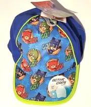 PJ Masks Boys Baseball Active Cap Gekko Catboy and Owlette Character UPF 50+