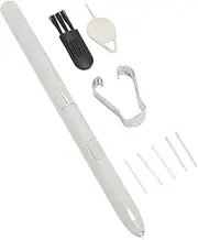 Stylus Pens, High Sensitivity Tablet Stylus for Galaxy Tab S4 SM T835 SM T830 Tablet, Electromagnetic Touch Stylus, Capacitive Stylus Pen Sets with 5 Spare Nibs (White)