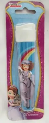Kid's Sofia The First Princess riding Minimus (Horse) White 5.75" Flashlight-New