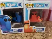 Funko Pop Disney Finding Dory, Dory and Hank POP Vinyl 192 Rare New HTF