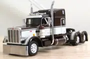 DCP brown/cream Peterbilt 359 63"midroof sleeper new no box 1/64