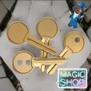 Magic Trick "Key Mastery" Appearing and Disappearing Holes Close Up Illusion T6