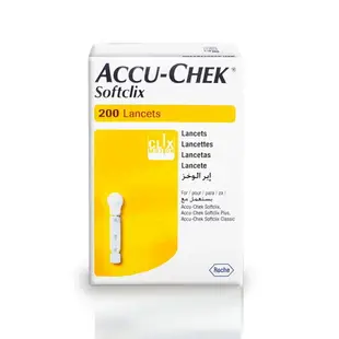 羅氏ACCU-CHEK 舒柔採血針SOFTCLIX 200支入(羅氏血糖機專用) 專品藥局【2002592】